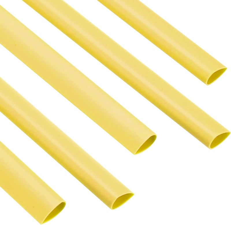 PATIKIL 30Pcs Binding Bars, 8mm Binding Bars Slide Grip 50 Sheets Capacity A4 Size Report Binder Teardrop Shape Presentation Binder for Report Cover Resume, Yellow - Image 1
